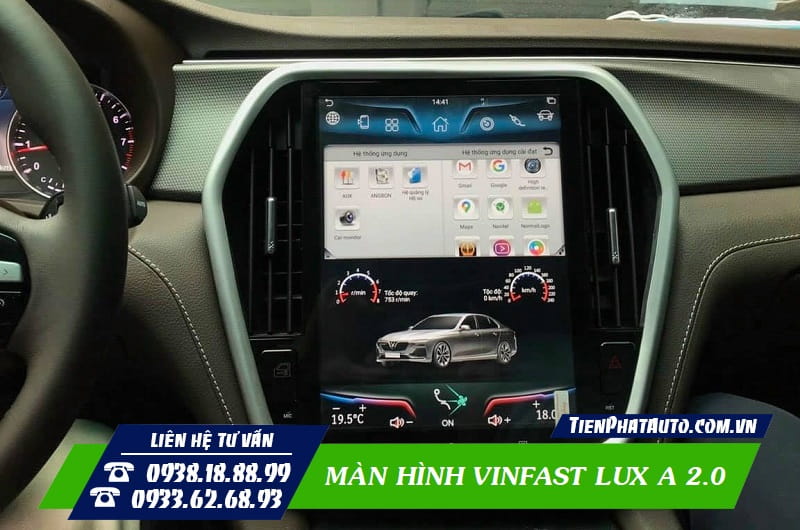 Màn Hình Android Bravigo Vinfast Lux A