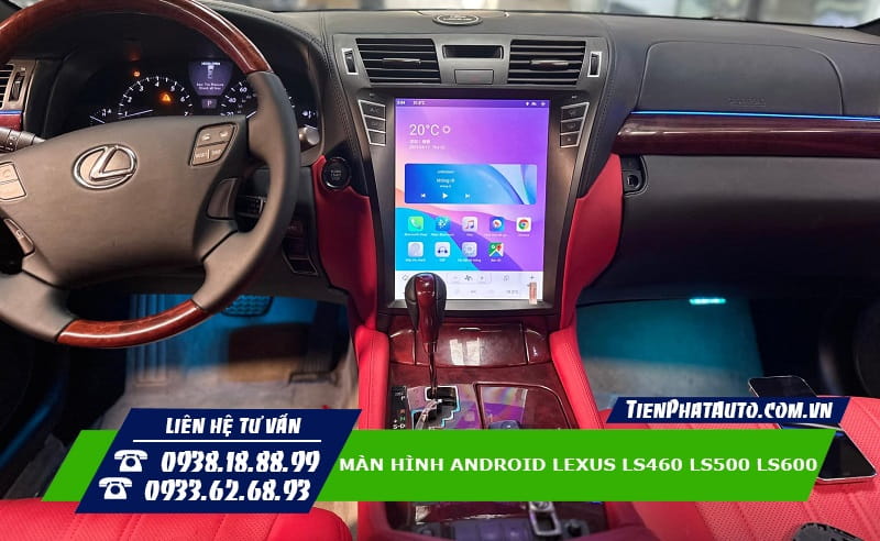 Màn Hình Android Lexus LS460 LS500 LS600