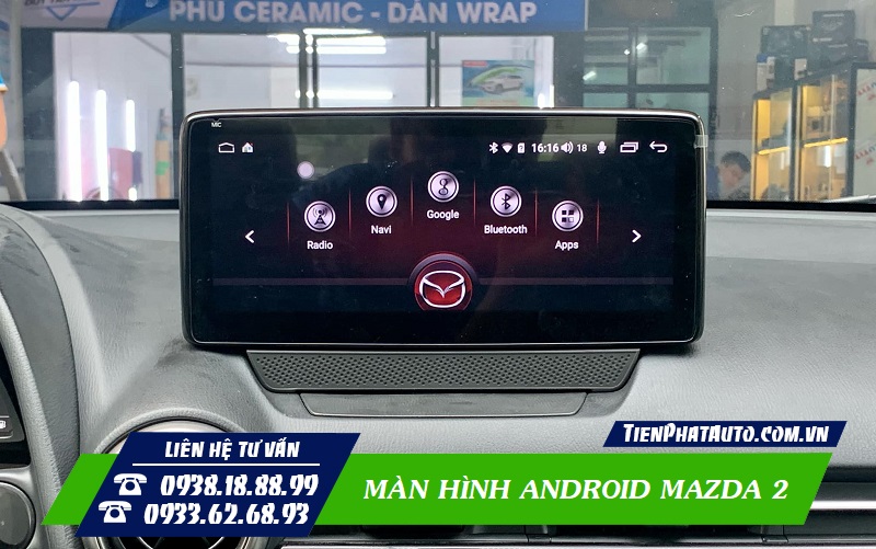 Màn Hình Android Mazda 2 2021