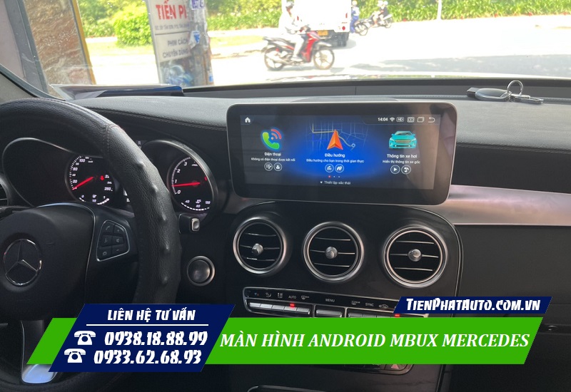 Màn Hình Android MBUX Mercedes