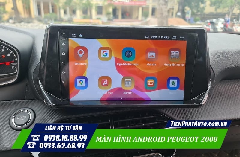 Màn Hình Android Peugeot 2008