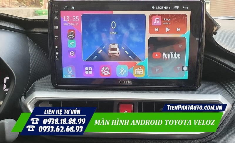 Màn Hình Android TOYOTA VELOZ