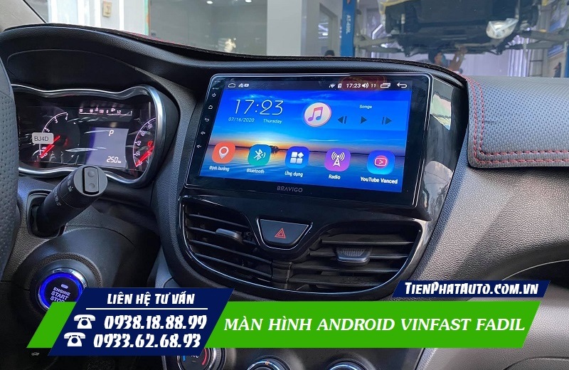 Lắp Màn Hình Android Vinfast Fadil