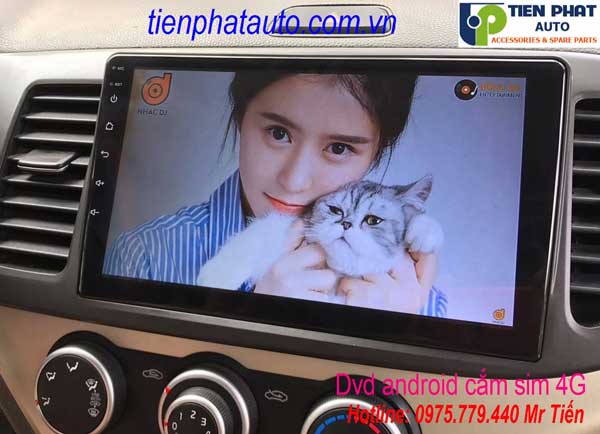 Màn Hình DVD Android Cắm Sim 4G Cho Kia Morning 2014-2017 Giá Rẻ Tại Tp.HCM