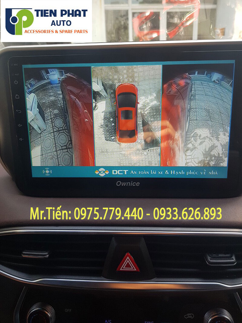 MÀN HÌNH DVD ANDROID CAO CẤP NHẤT CHO XE HUYNDAI SANTAFE 2019