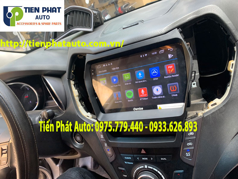 MÀN HÌNH DVD ANDROID CHO XE HUYNDAI SANTAFE 2015