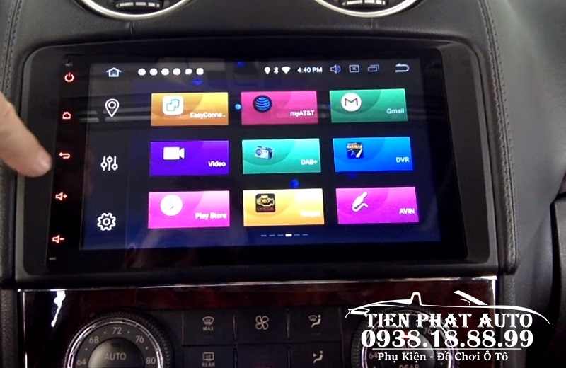 Màn Hình DVD Android Cho Xe Mercedes GL450