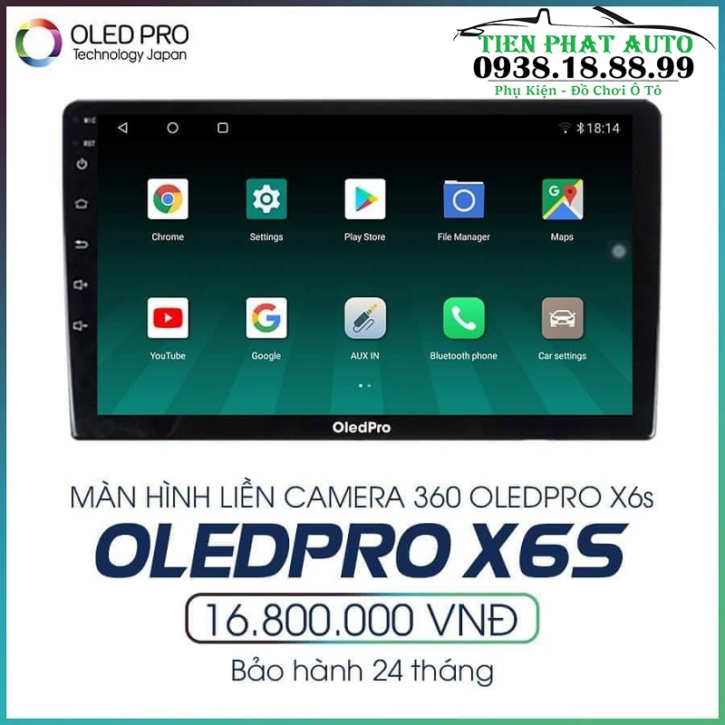 Màn Hình DVD Android Oled Pro X6S