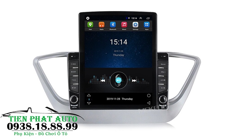 Màn Hình DVD Android Tesla Cho Hyundai Accent 2018