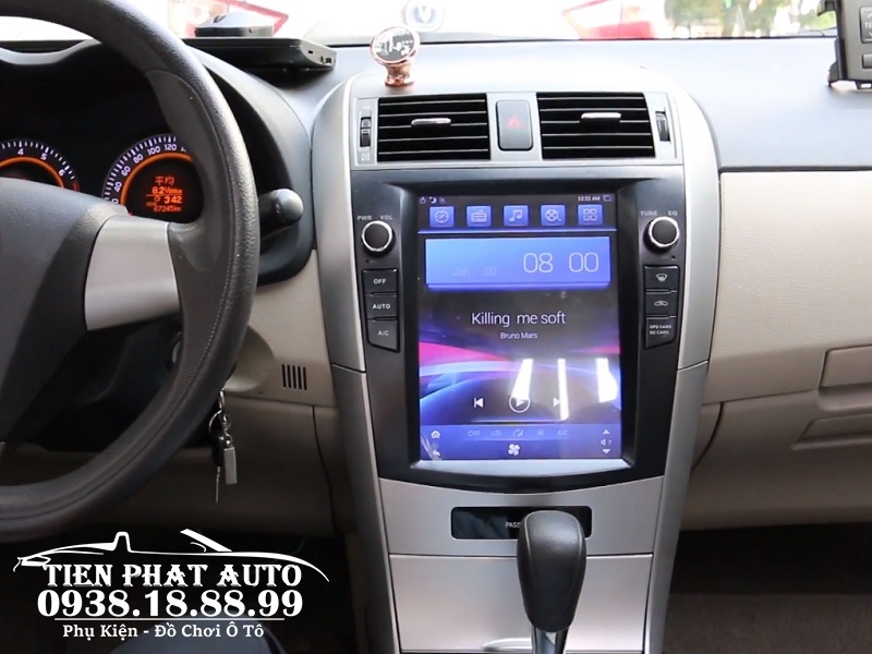 Màn Hình DVD Android Tesla Cho Toyota Altis 2009