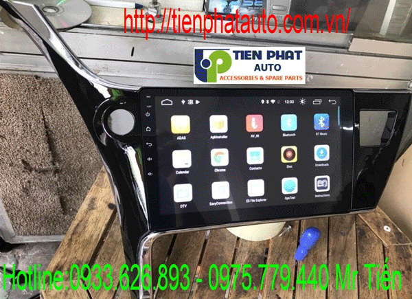 Màn Hình DVD Chạy Android Cho Toyota Altis 2018