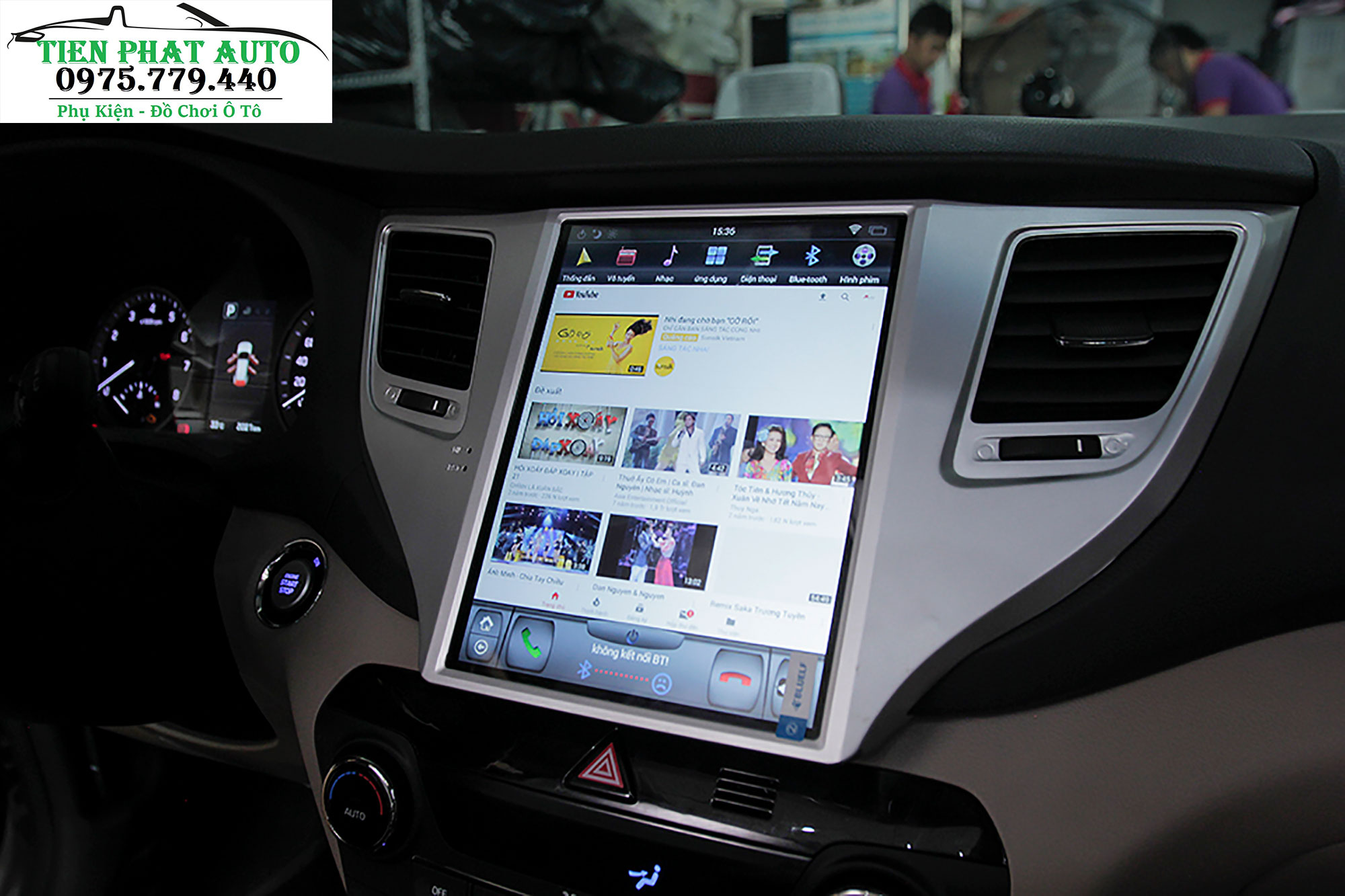 Màn Hình DVD Tesla Cho Hyundai Tucson