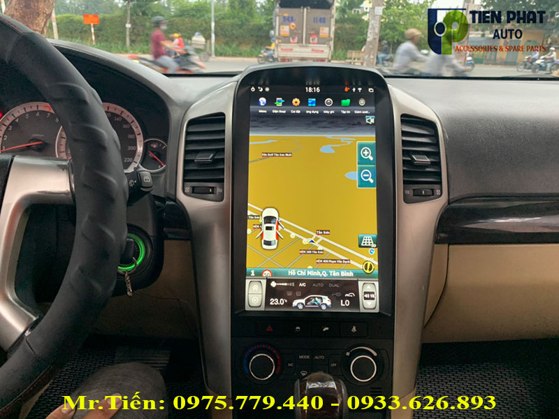 Màn Hình DVD Tesla Cho Chevrolet Captiva 2007 – 2017