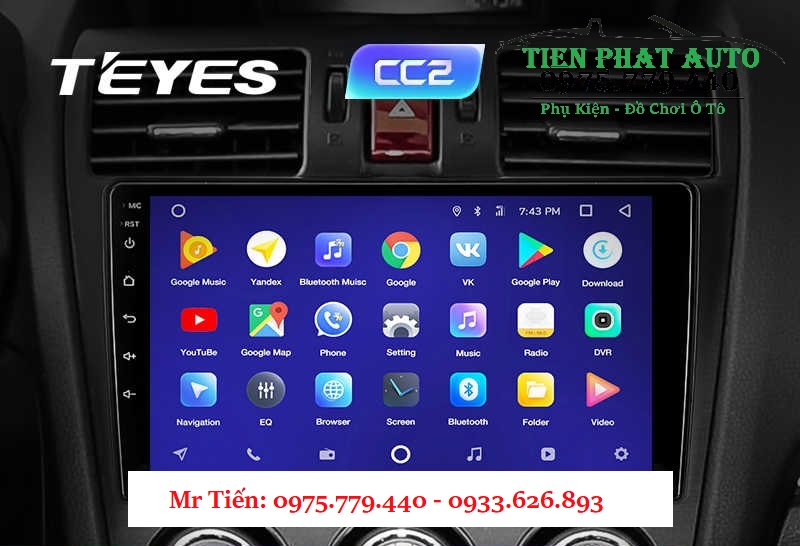 Màn Hình DVD Teyes CC2 Cho Subaru Forester