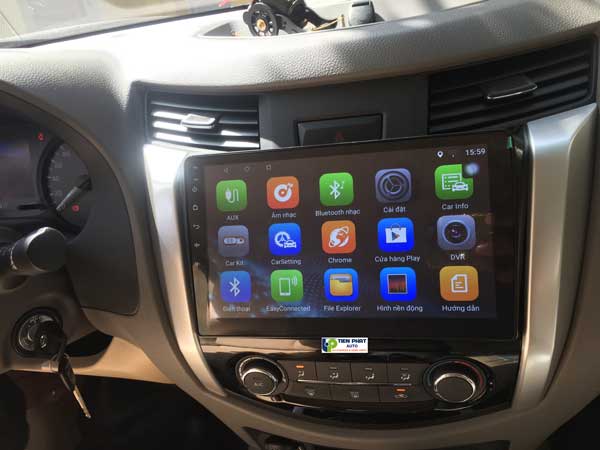 Màn Hình DVD Theo Xe Nissan Navara 2018 Zin Giắc Theo Xe