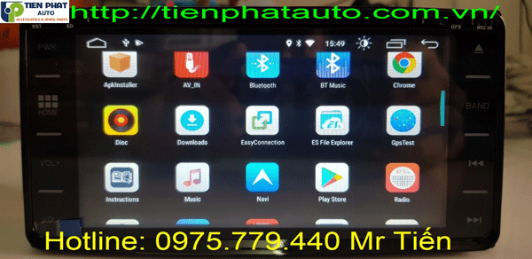 Màn Hình DVD Theo Xe Toyota Fortuner 2008-2018