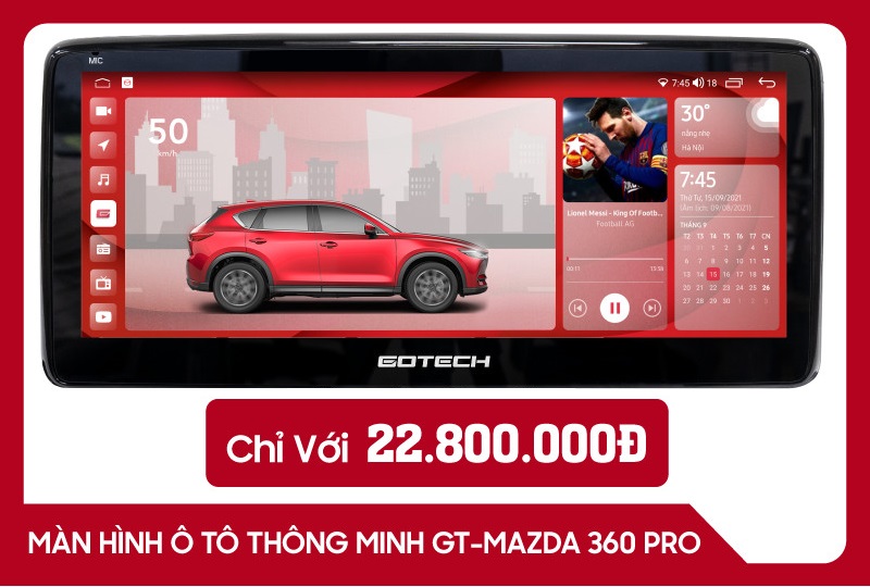 Màn hình Gotech GT Mazda 360 PRO