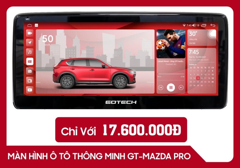 Màn Hình Gotech GT Mazda PRO
