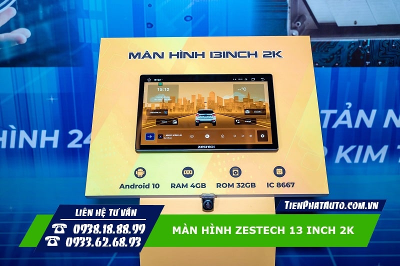 Màn Hình Zestech 13 inch 2K