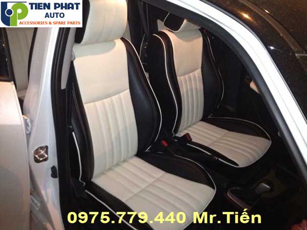 May Ghế Da Cao Cấp Cho Xe Toyota Vios Lắp Đặt Tận Nơi