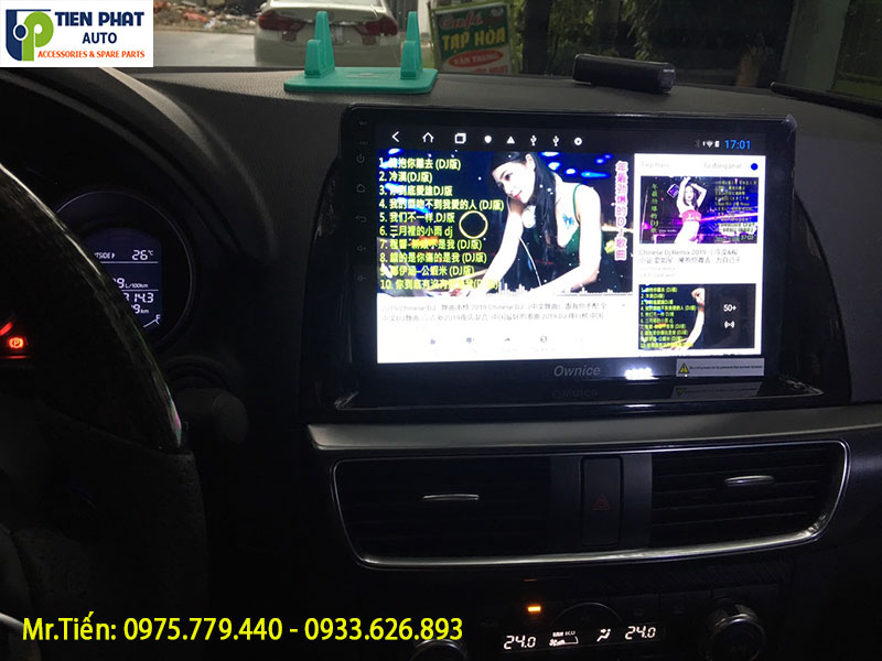 Màn Hình DVD Android Cắm Sim 4G Cho Xe Mazda CX-5