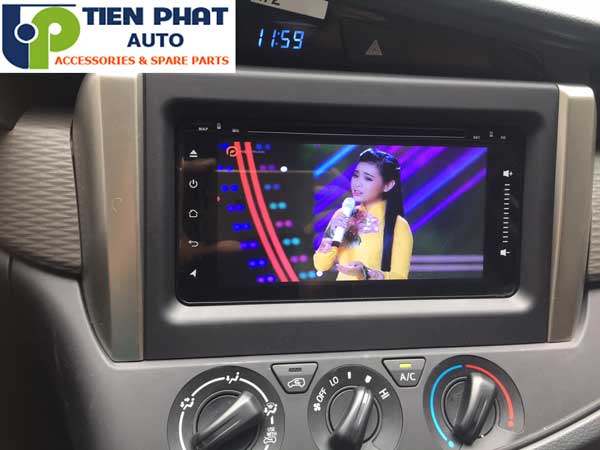Màn Hình DVD Cảm Ứng Chạy  Android 6.0 Cho Toyota Innova 2018