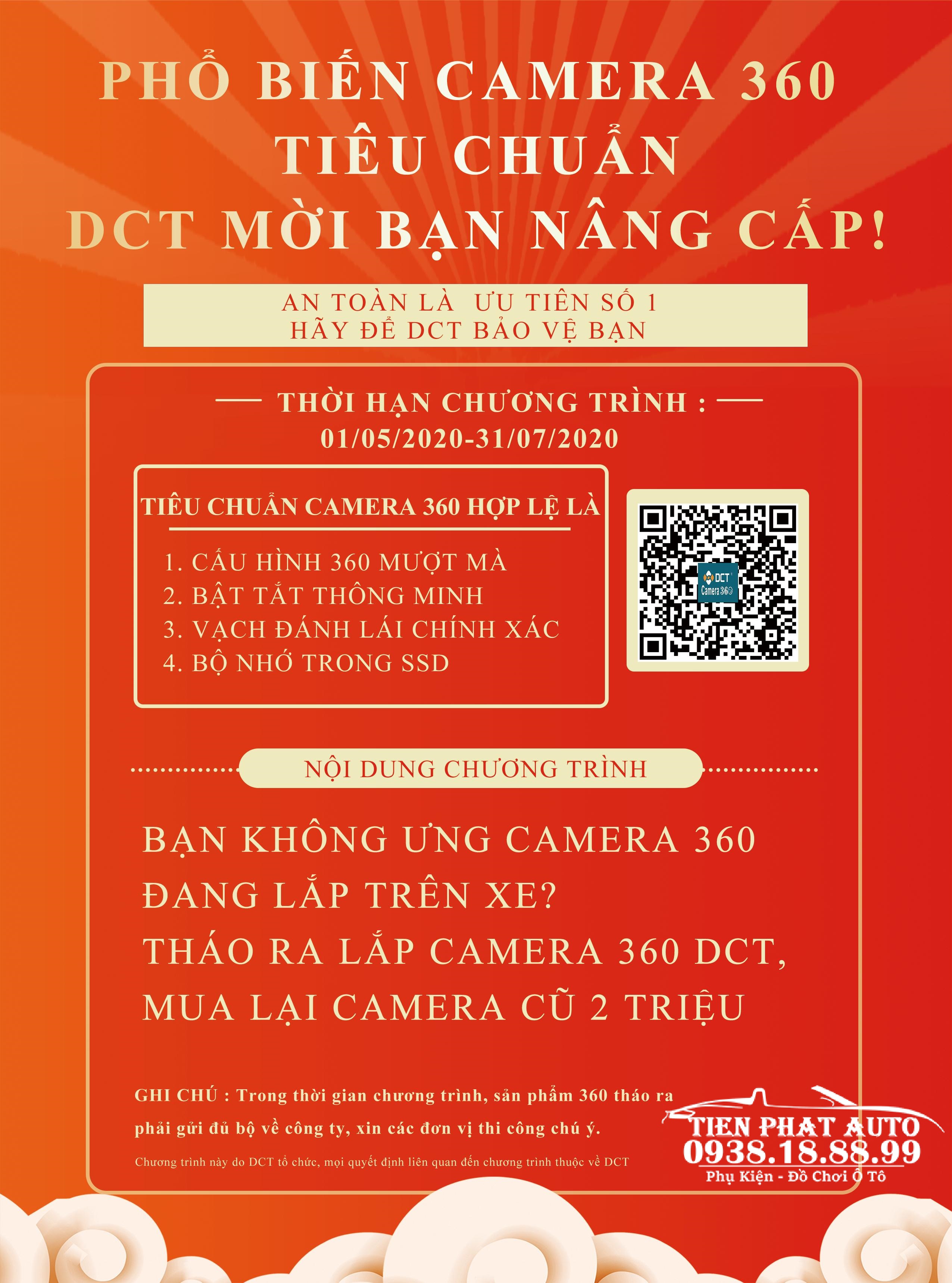 Nâng Cấp Camera 360 DCT Nhận Ngay 2 Triệu Đồng