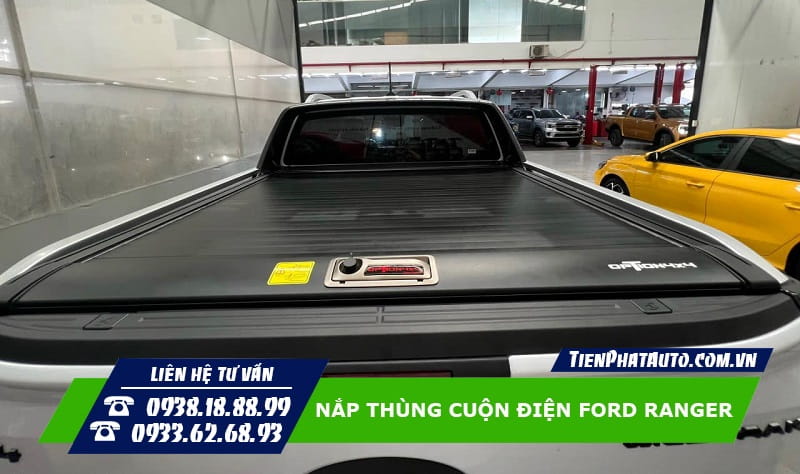 Nắp Thùng Cuộn Điện Ford Ranger