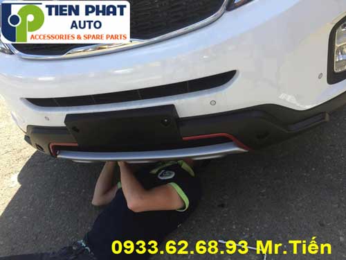 Ốp Cản Trước Sau Kia Sorento Mẫu Mới 2017 Giá Rẻ