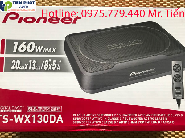 Sub Gầm Pioneer TS-WX 130 DA chính hãng – Loa Siêu Trầm Hoạt Động Nhỏ Gọn
