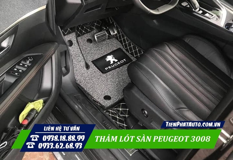 Thảm Lót Sàn Peugeot 3008