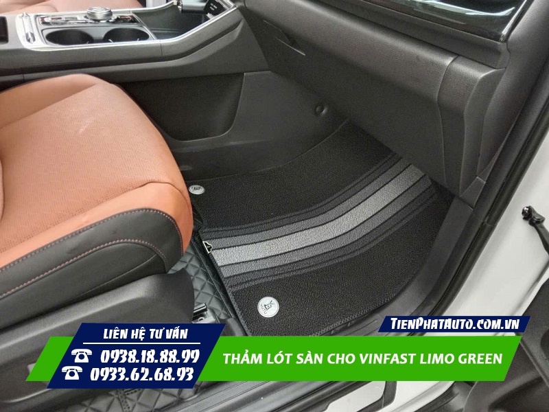 Thảm Lót Sàn Vinfast Limo Green