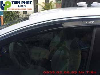 Viền Che Mưa Xi Chỉ Mạ Cho Honda City